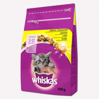 Whiskas Junior Tavuklu 300 gr Kedi Maması kullananlar yorumlar